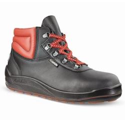 Jallatte - Chaussures de sécurité hautes noire et rouge JALTARMAC SAS S3 HI HRO SRC Noir / Rouge Taille 42 - 42 noir matière synthétique 3597810139725_0