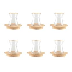 Aulica Tasses A The - Lot De 6 - transparent verre 823817_0