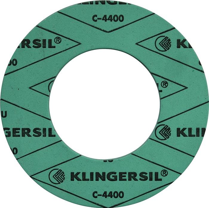 Joint d'étanchéité plat KLINGERsil® C-4400 DIN2690 dimension 168 x 115x2 pression nominale PN 25-40_0