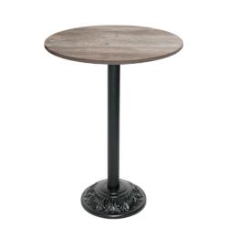 Restootab - Mange-debout style bistrot Ø70cm chene saman - marron TB-VRSFF-R70M-CH.SAM_0