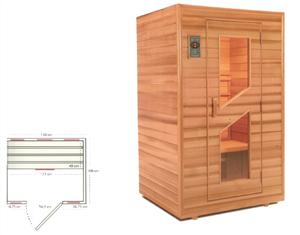 Sauna infrarouge - hce 130_0