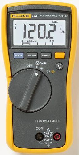 Multimètre numérique trms, 600v vchek (faible impédance loz) - FLU113_0