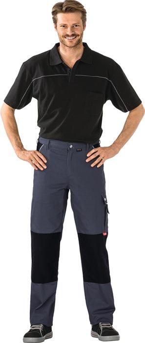 Pantalon à  ceinture Canvas 320 taille 56 gris/noir 65 % PES / 35 % coton PLANAM_0