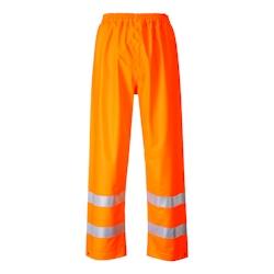 Portwest - Pantalon de pluie imperméable résistant à la flamme SEALTEX Orange Taille S - S orange FR43ORRS_0