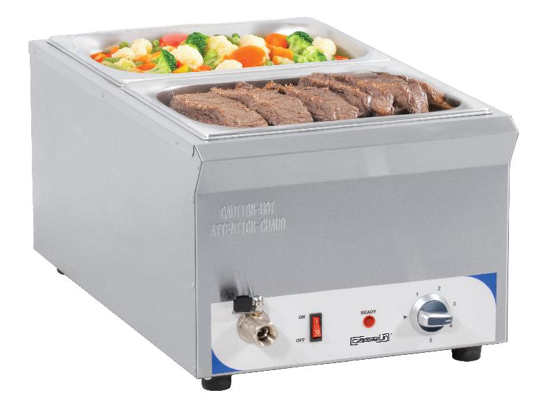 Bain-marie avec robinet de vidange GN 1/1 - 150 mm_0