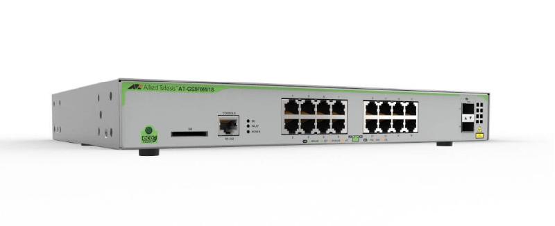 Allied Telesis AT-GS970M/18-50 Géré L3 Gigabit Ethernet (10/100/1000) Gris 1U_0