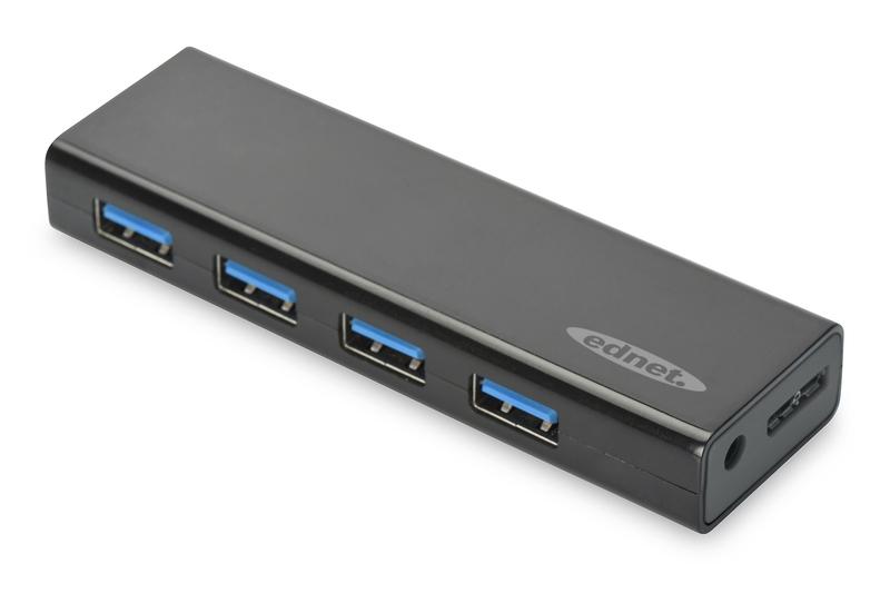 EDNET 85155 HUB & CONCENTRATEUR USB 3.2 GEN 1 (3.1 GEN 1) MICRO-B 5000_0