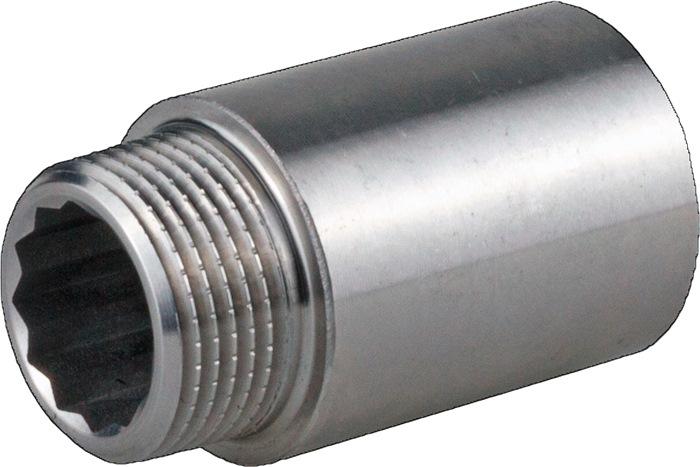 Rallonge de robinet DIN 3523 EN 10226-1 NPS=1/2 po. 3523 L 53 mm L1=13 mm L2=40 mm SPRINGER_0