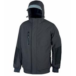 U-Power - Veste en tissu Softshell Stretch gris foncé BLAZE Gris Foncé Taille L - L gris 8033546380963_0