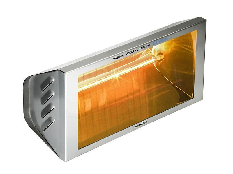 Chauffage radiant infrarouge électrique inox brillant VARMA WR2000/20SS - STAR PROGETTI - 104187_0