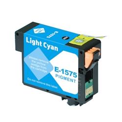 Generique Epson T1575 Cyan clair Cartouche d'encre Pigmentée COMPATIBLE - Remplace C13T15754010 - 8435490641518_0