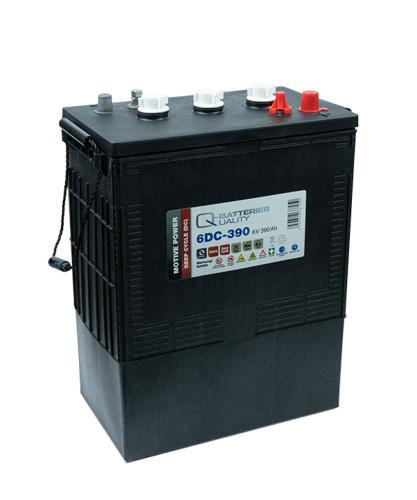 Batterie plomb acide cyclique 6DC-390 QUALITY BATTERIES / 6 V 390 Ah_0
