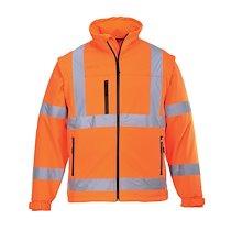 Portwest S428 Blouson HiVis Softshell (3 couches) Orange - Taille M_0