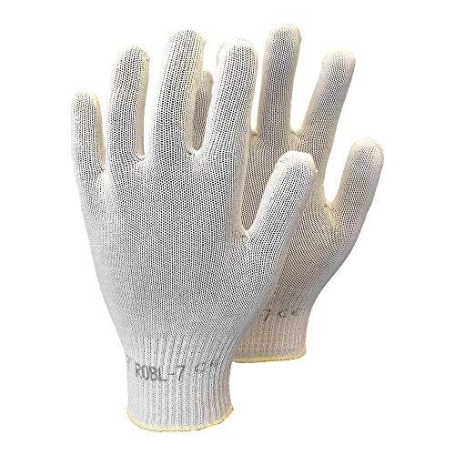 JS RJ-WKS9 LOT DE 10 GANTS DE PROTECTION BEIGE TAILLE 9_0