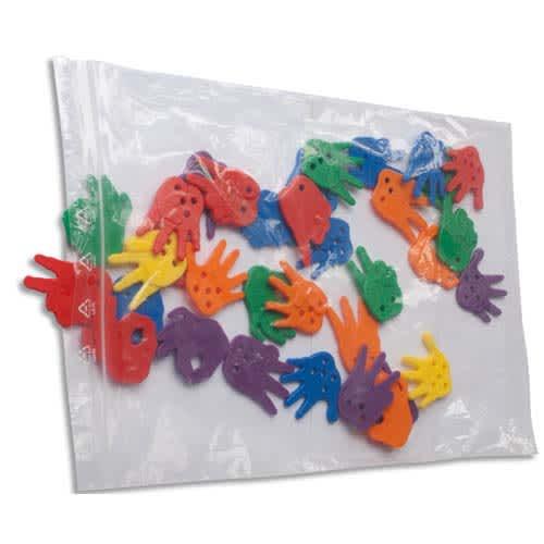 Paquet de 100 sachets plastique ecoclip neutre en pebd 50 microns 23 x 32 cm brochables._0