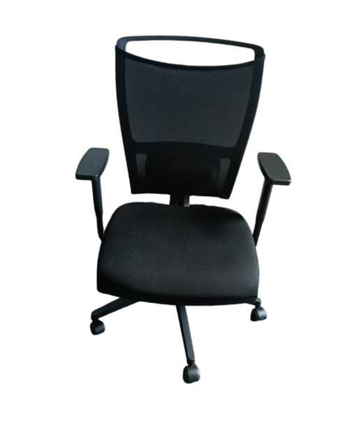 Fauteuil ergonomique Majencia For All Noir d'occasion - design contemporain et confort optimal_0