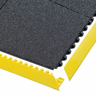 Tapis antifatigue - Tapis de Soudage - Cushion Ease Solid? GSII® Nitrile FR 856SFR Notrax tapis modulaires Noir_0