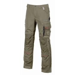 U-Power - Pantalon de travail kaki DRIFT Kaki Taille 50 - 50 vert 8033546189009_0