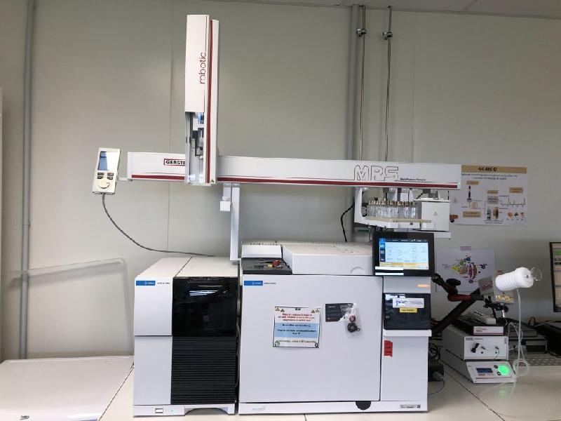 GC MS, Agilent avec olfactomètre et Gerstel ODP4_0