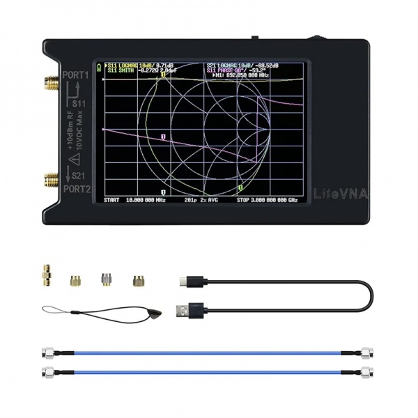 Analyseur antenne VNA de 50KHz à 6.3GHz - LiteVNA64_0