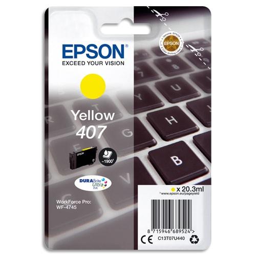 Epson cartouche jet d'encre yellow l ''clavier'' wf-4745 series (t07u4) - c13t07u440_0