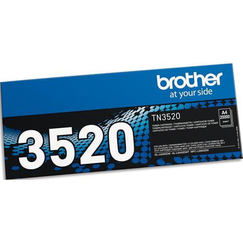 Brother cartouche laser noir ultra haute capacité tn3520_0