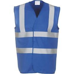 Gilet haute visibilité YOKO bleu royal T.M Yoko - M polyester 6933883203654_0