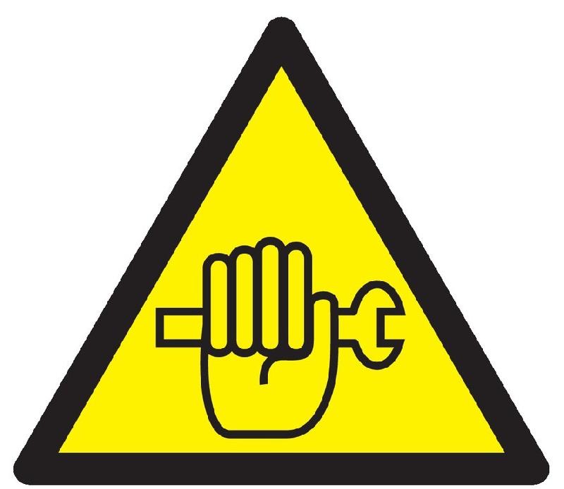 Panneaux adhésifs 100x100x100 mm dangers - ADPNT-TL02/DTMC_0
