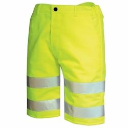 Cepovett - Bermuda de travail haute visibilité FLUO SAFE Jaune Taille XL - XL 3184378727671_0