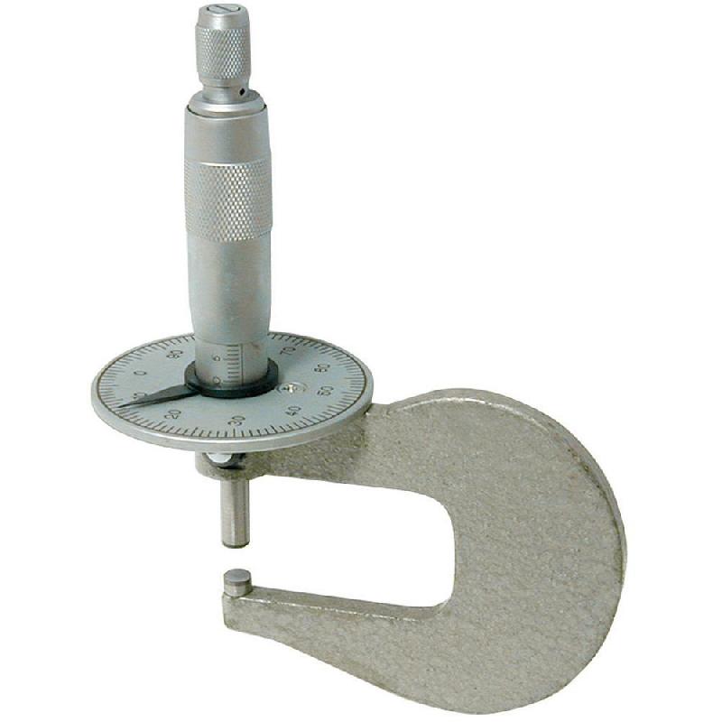 Micromètre à cadran pour parois de tube - 0-25 mm, 100 mm_0