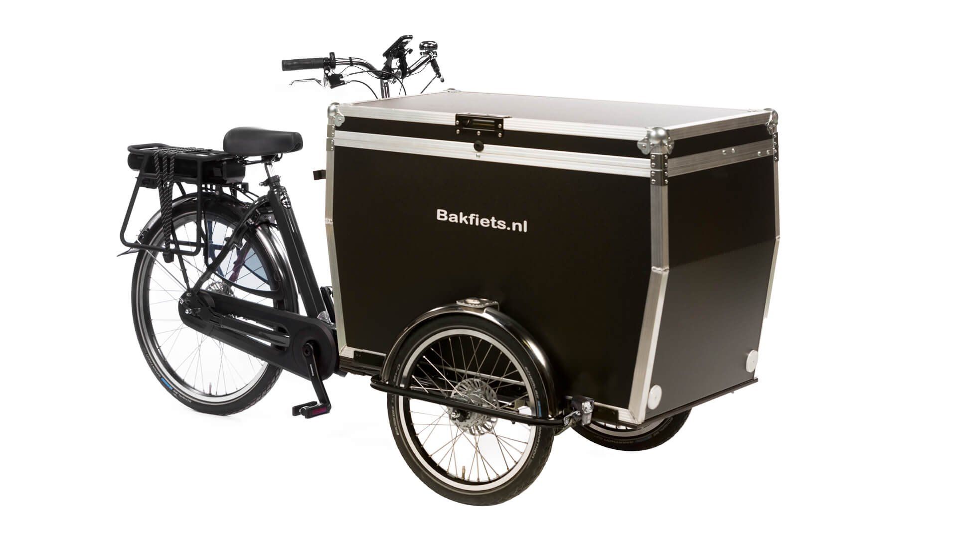 Triporteur électrique Bakfiets Flightcase - Shimano E-Bike Systems - Grande capacité et stabilité_0