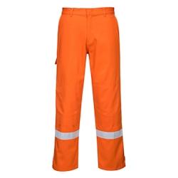 Portwest - Pantalon de travail anti-feu BIZFLAME PLUS Orange Taille M - M orange FR26ORRM_0