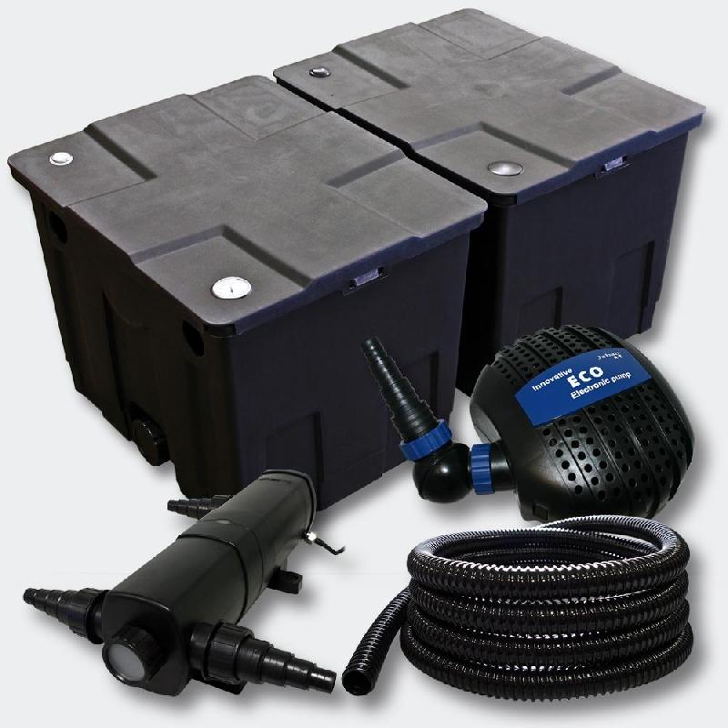 KIT DE FILTRATION DE BASSIN BIO FILTRE 60000L POMPE ÉCO UVC 36 WATTS 4216507_0