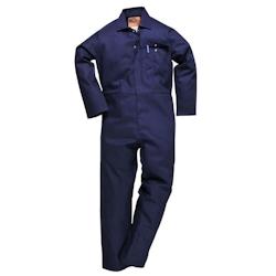 Portwest - Combinaison de soudeur CE SAFE WELDER Bleu Marine Taille S - S bleu 5036108120062_0