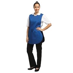 Whites Chefs Clothing Tablier chasuble avec poche Whites bleu roi - EQB043_0