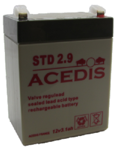 Batterie ACEDIS STD 2.9 12v 3,1ah_0