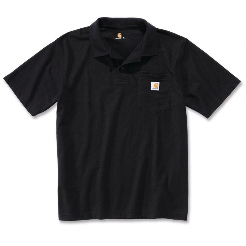 Polo workwear pocket CARHARTT  s1k570blkl_0