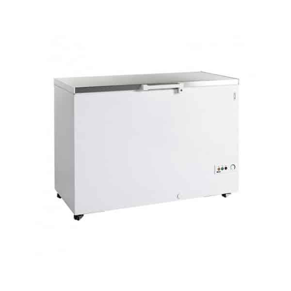 Congélateur coffre 2 paniers 400 Litres (Couvercle: Inox -Réf YFR405S-46)_0