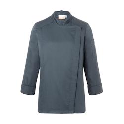 KARLOWSKY Veste de cuisine femme, manches longues, anthracite , 38 - 38 gris 4040857029867_0