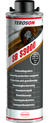 Revêtement antigravillon pour petites surfaces - TEROSON® SB S3000 BK BO1L EGFD_0