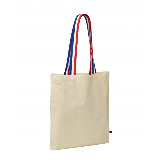 Sac Coton - Tote bag coton ANSES tricolores 180grs - Charles CHARL001_0