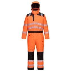 Portwest - Combinaison de travail chaude pour l'hiver HV PW3 Orange / Noir Taille L - L orange 5036108352197_0