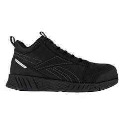 Reebok - Chaussures de sécurité montantes noire en cuir embout composite FUSION S3 SRC ESD Noir Taille 42 - 42 noir matière synthétique 0690774507180_0