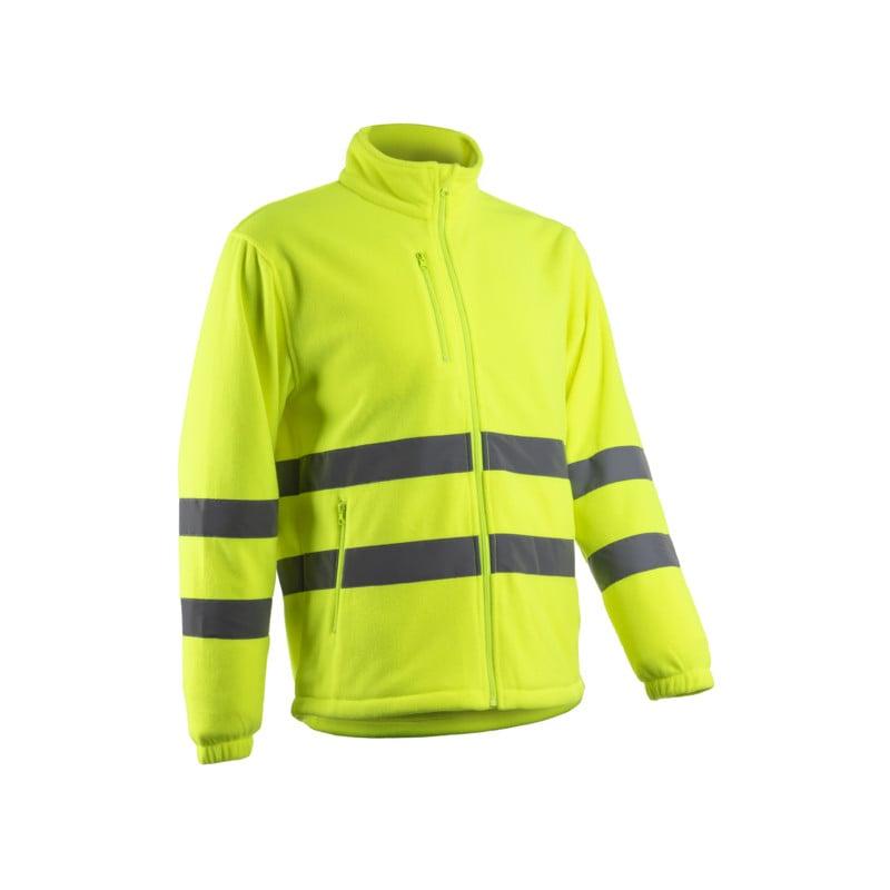 Veste polaire - ritto - 100% pes 280g/m2- jaune hv - COVERGUARD | 5rit160_0