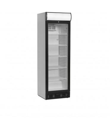 Réfrigérateur à boissons avec porte vitrée à cadre aluminium à charnières - réf. Scu1375cp tefcold_0