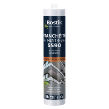 Mastic d'étanchéité bâtiment 4EN1 - S590 - BOSTIK - Réf. AG02171_0