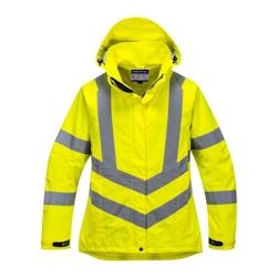 Portwest - Parka de travail respirante pour femmes haute visibilité Jaune Taille XS - XS jaune 5036108280841_0