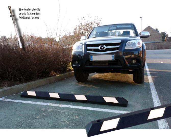 BORDURE DE PARKING EN CAOUTCHOUC 180 CM_0