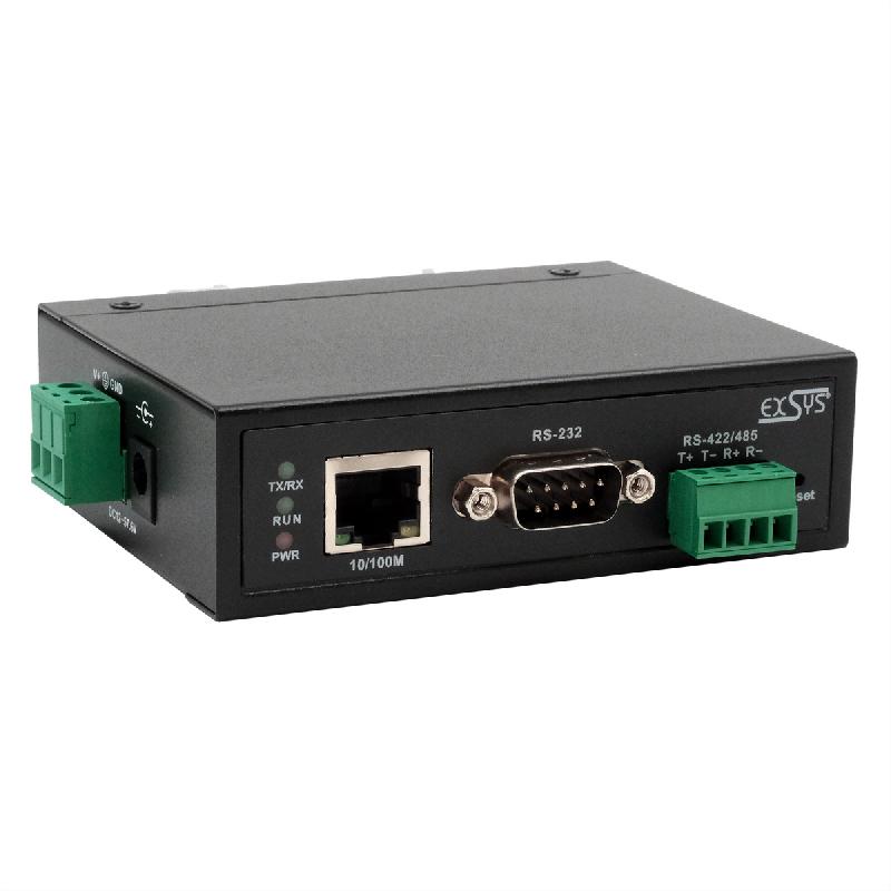 EXSYS EX-61001 Ethernet vers 1x RS-232/422/485_0