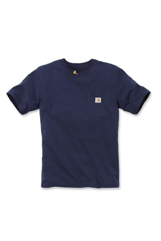 T-shirt manches courtes workwear pocket txl navy - CARHARTT - s1103296412xl - 780699_0